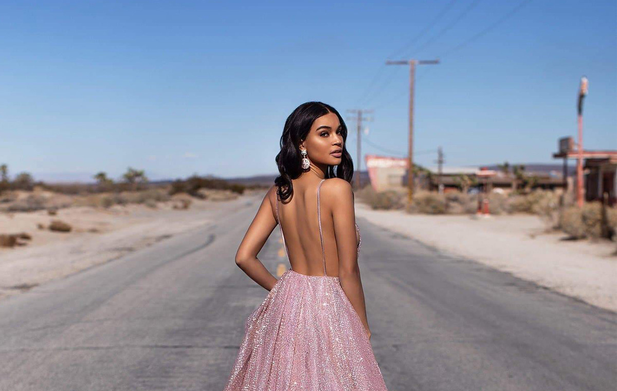 popular back styles of prom dress
