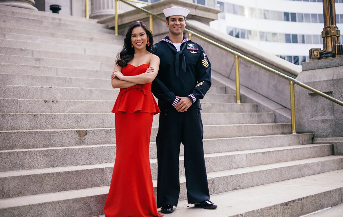 what to wear to a military ball