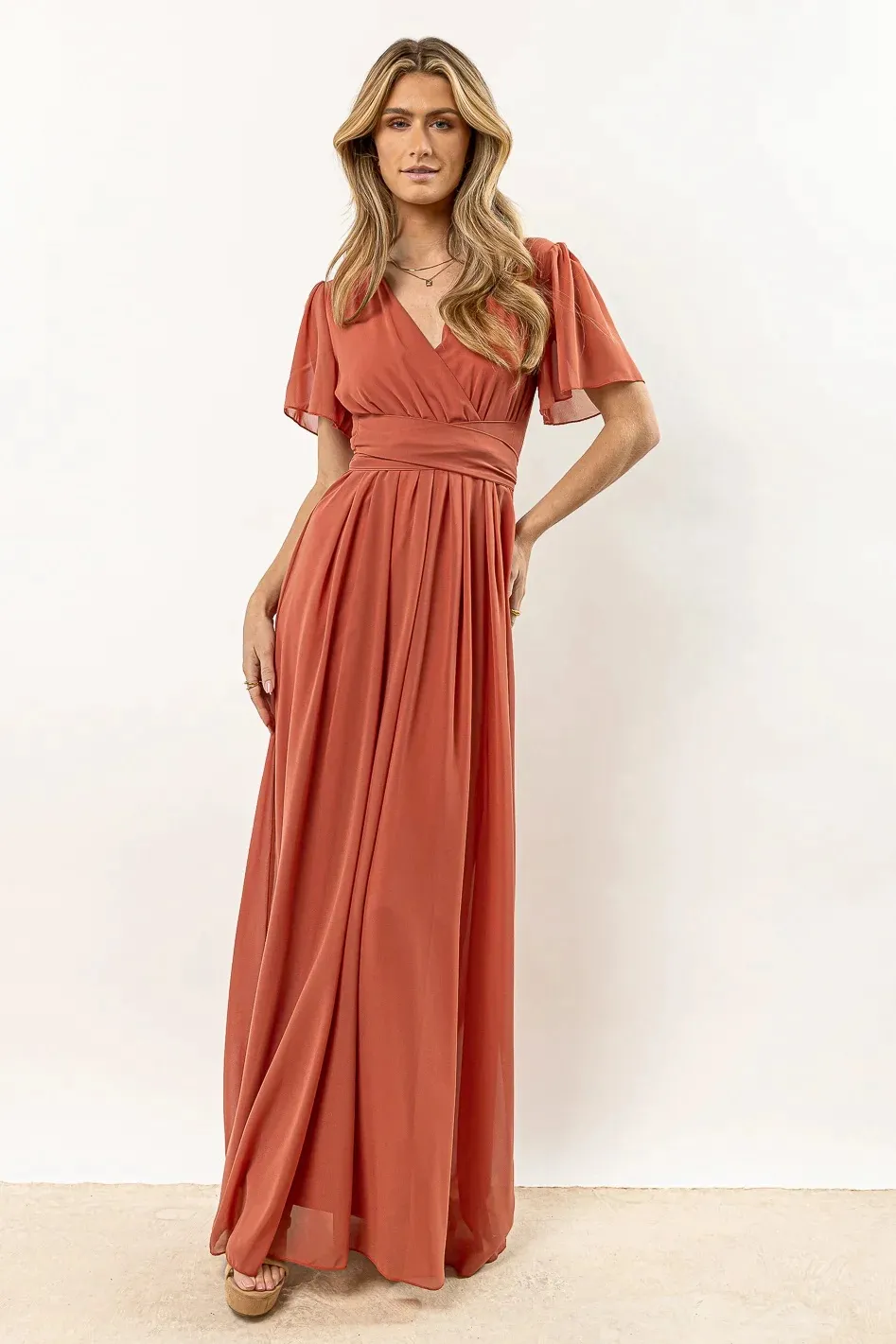 graceful short sleeve chiffon formal dress short sleeve chiffon formal dress