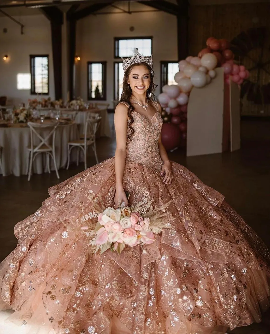 royal Quinceanera dress quinceanera dress