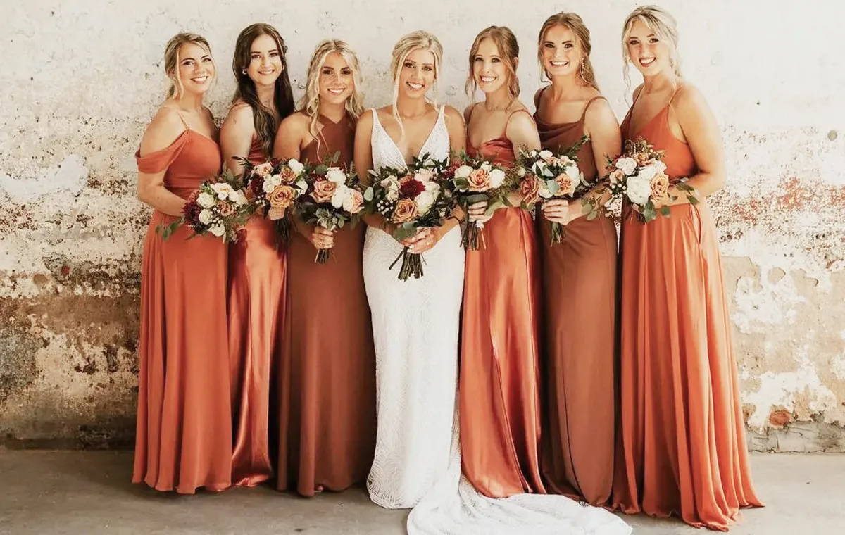 fashion bridesmaid dresses from live weddings