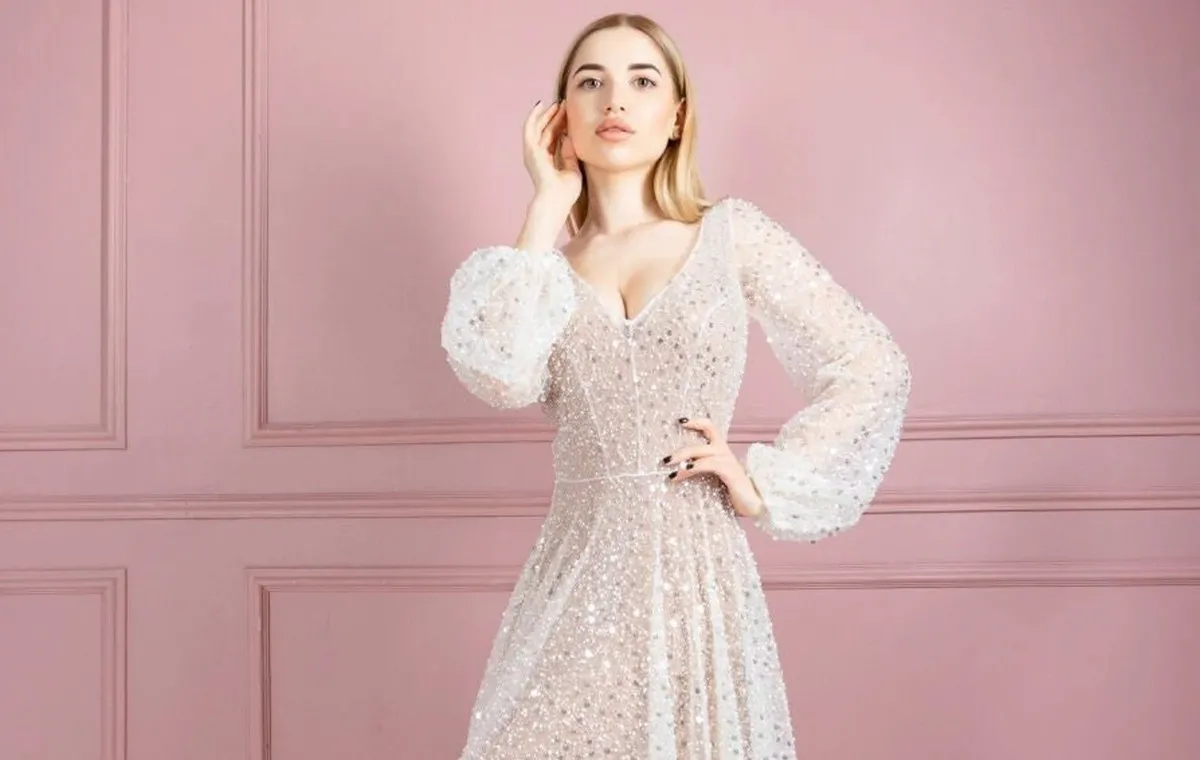 beaded prom dresses