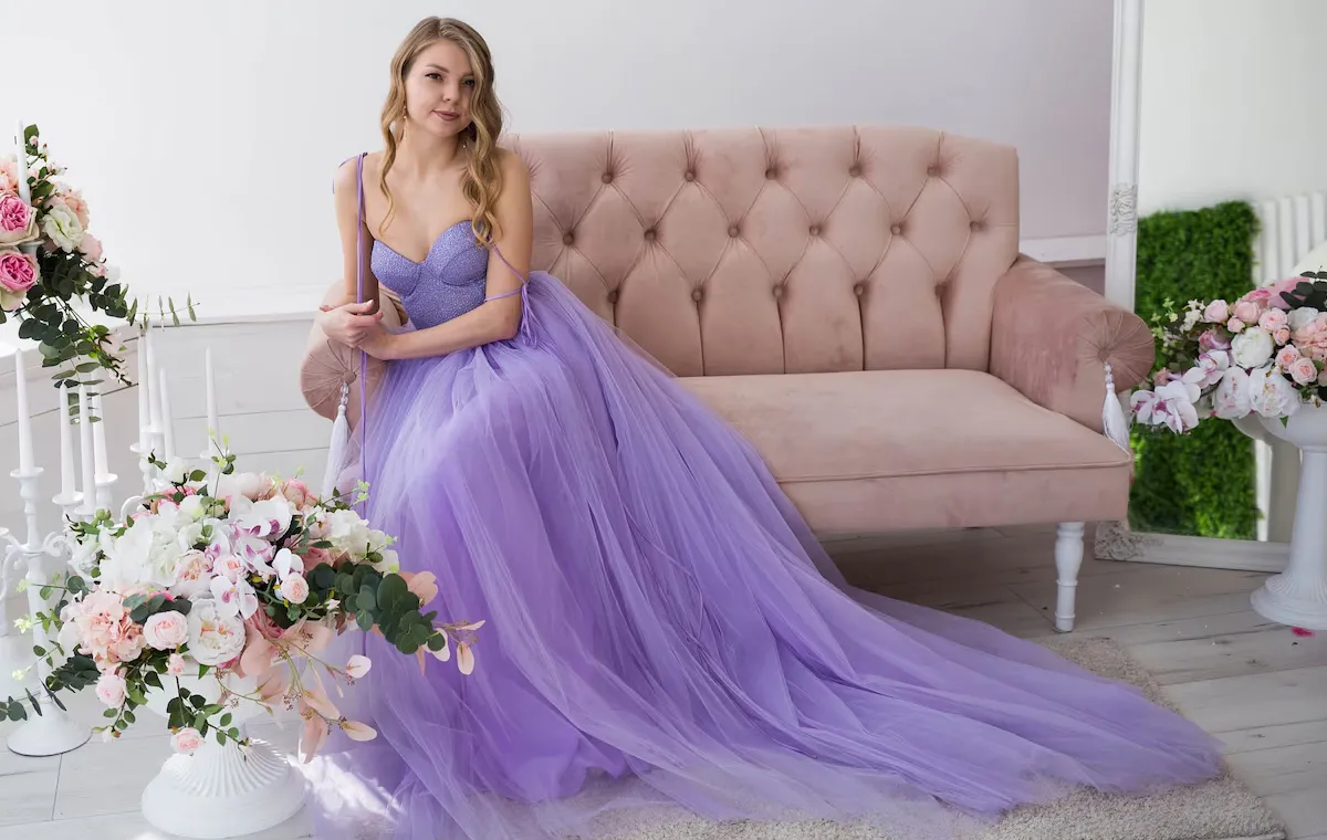 princess polly baby blue dress How to style a maxi dress for winter, according to stylists main image 0