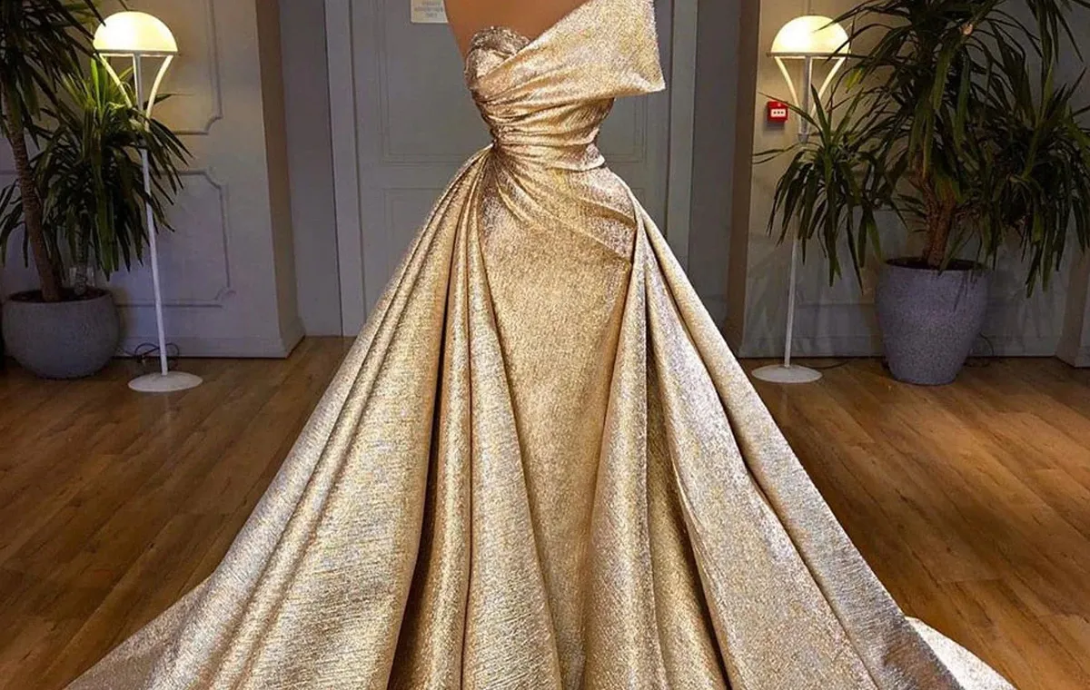 overskirt prom dress