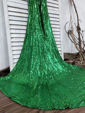 green sequins