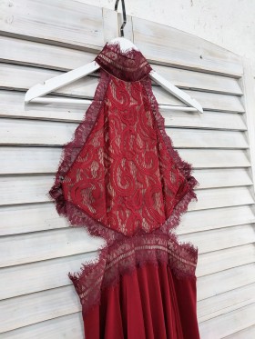 sexy illusion lace top