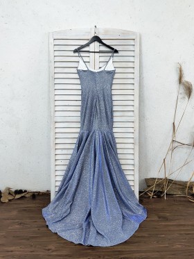 beautiful gray glitter long prom dress beautiful gray glitter long prom dress