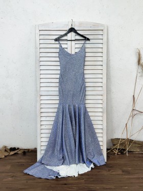 beautiful gray glitter mermaid long prom dress beautiful gray glitter mermaid long prom dress