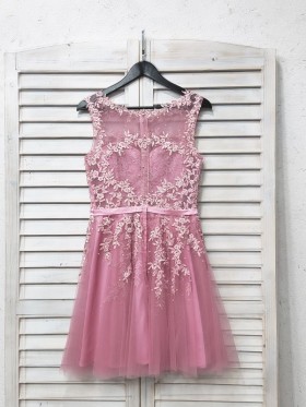 pink lace and tulle homecoming dress pink lace and tulle homecoming dress