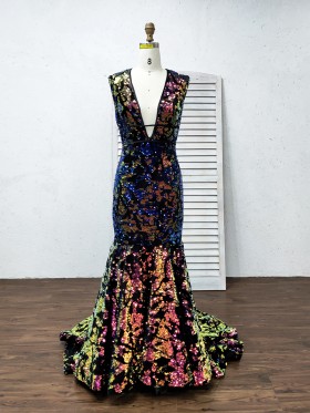 Promfy galaxy sequin mermaid prom dress Promfy galaxy sequin mermaid prom dress