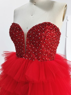 strapless dip sweetheart beaded bodice strapless dip sweetheart beaded bodice