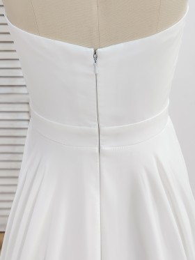 white chiffon zipper up back dress white chiffon zipper up back dress