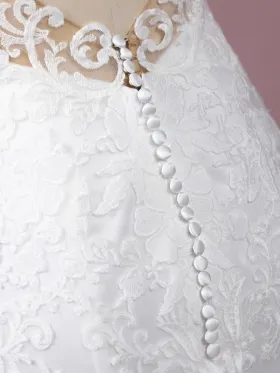 low back with button decoration