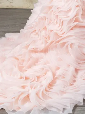 cascading organza ruffles cascading organza ruffles