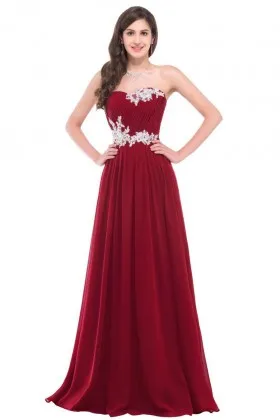 white lace appliqued ruby chiffon ruched prom dress