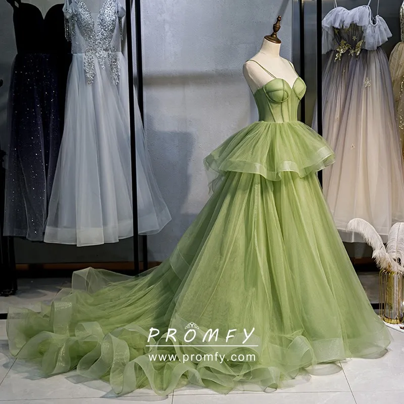 clover green dress