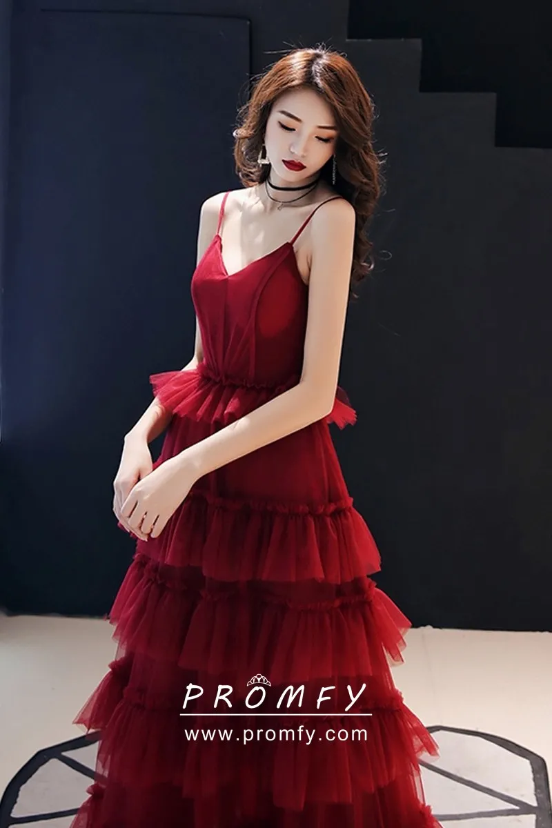 Expensive | $129 - $193 - Red Mirror Gown and Red Mirror Designer Gown  Online Shopping