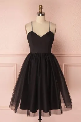 black short dress formal