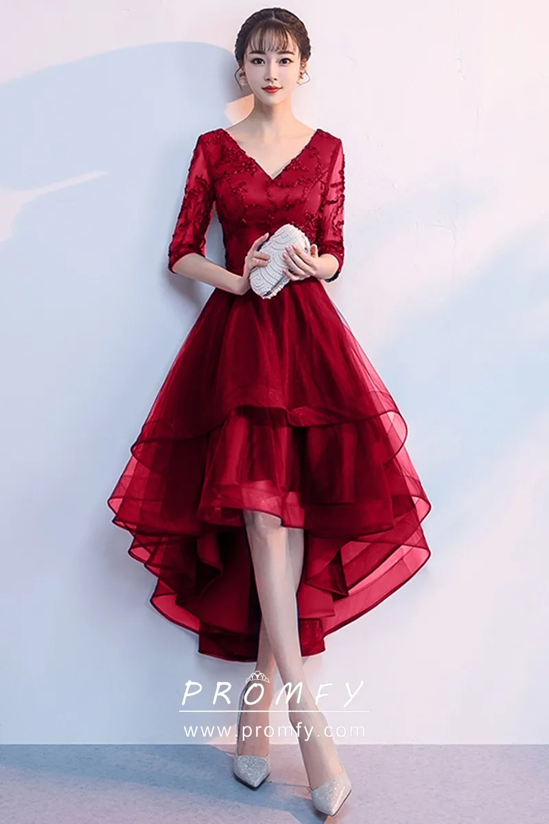 high low gala dresses