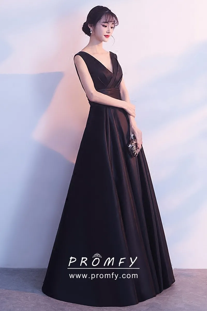 pleated formal dress