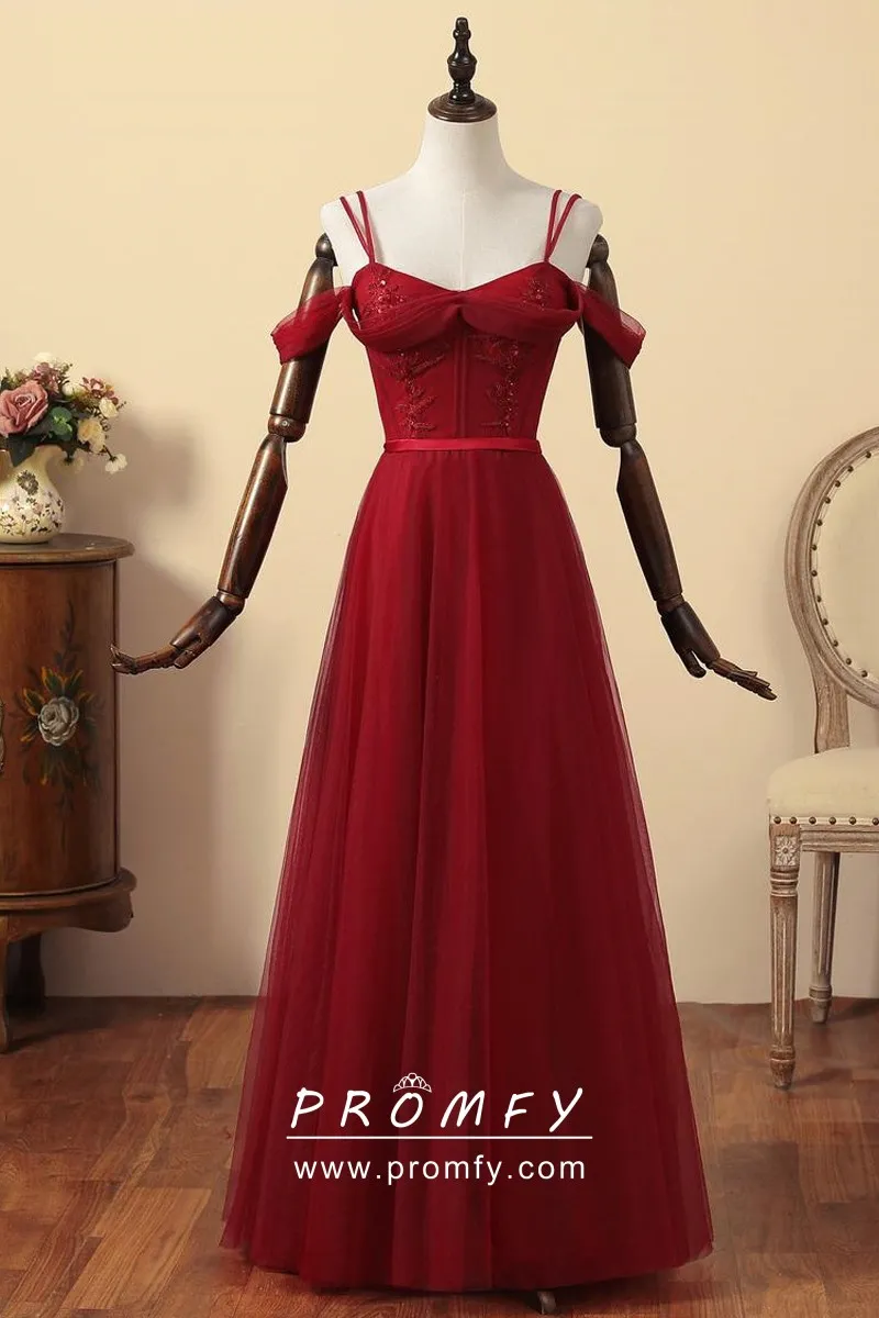 double spaghetti strap dress