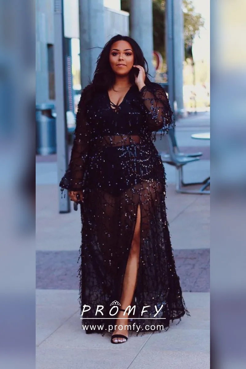 sexy plus size formal