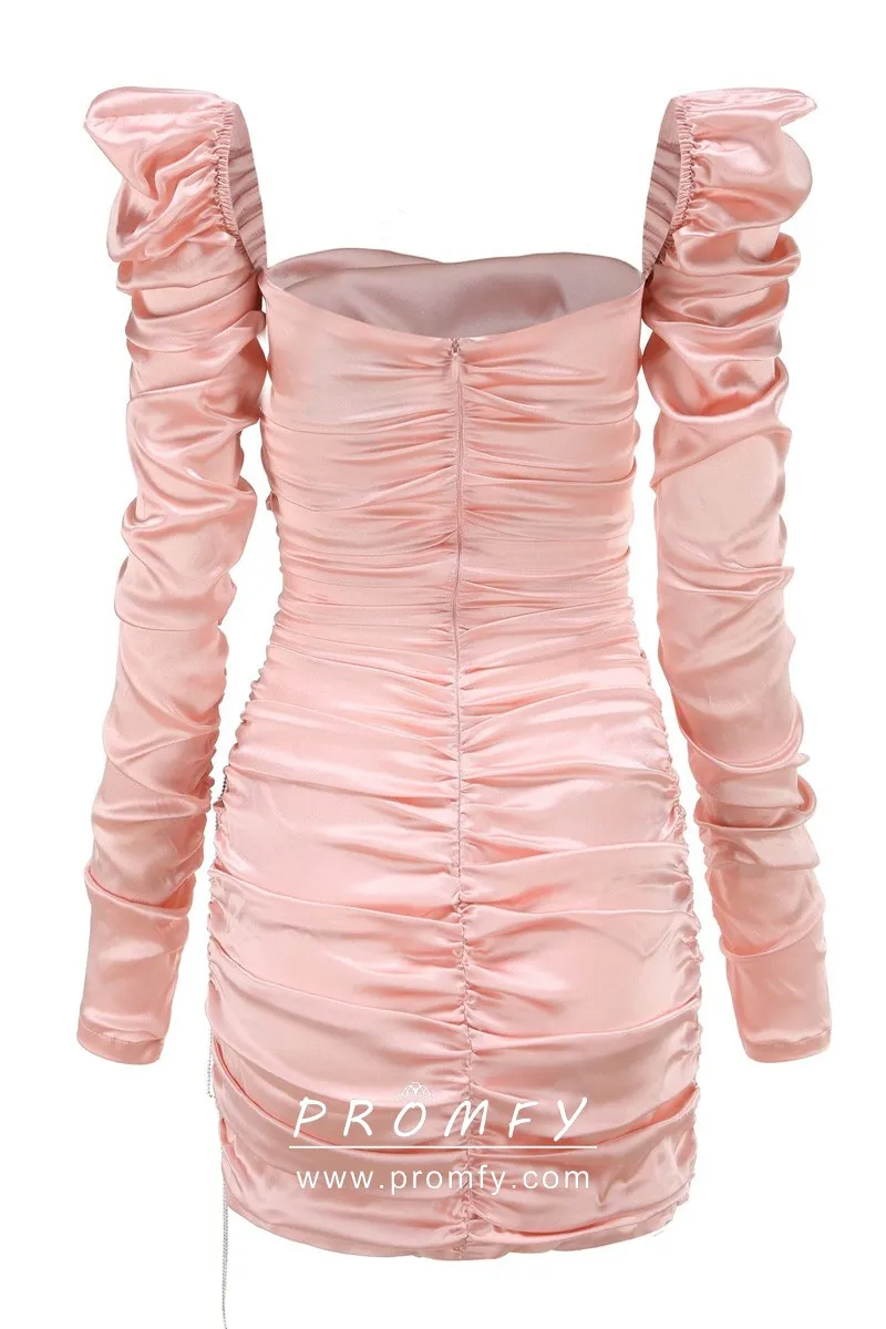 bodycon homecoming dresses pink