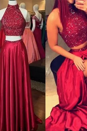 red sparkly 2 piece set