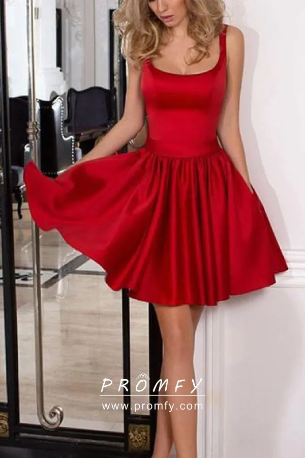 New Red Black Girls Party Dress Short Mini Cocktail Holiday dresses -  TheCelebrityDresses