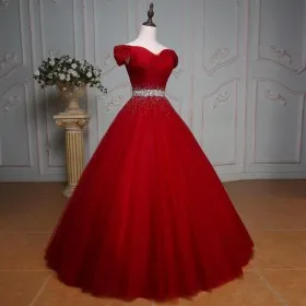 gown red dress