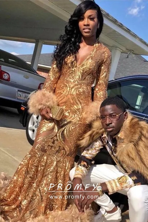 silver feather dress