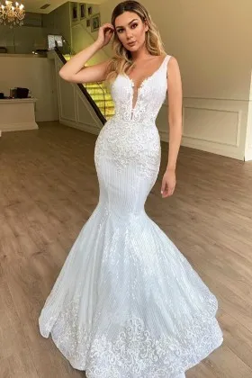 ivory lace white glitter long trumpet formal dress