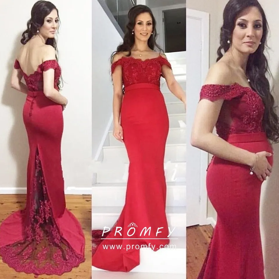 prom dress for pregnant girl