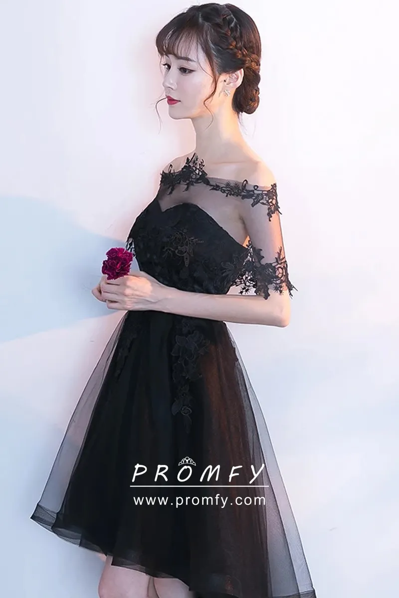 sheer wrap high low strapless black homecoming gown sheer wrap high low strapless black homecoming gown