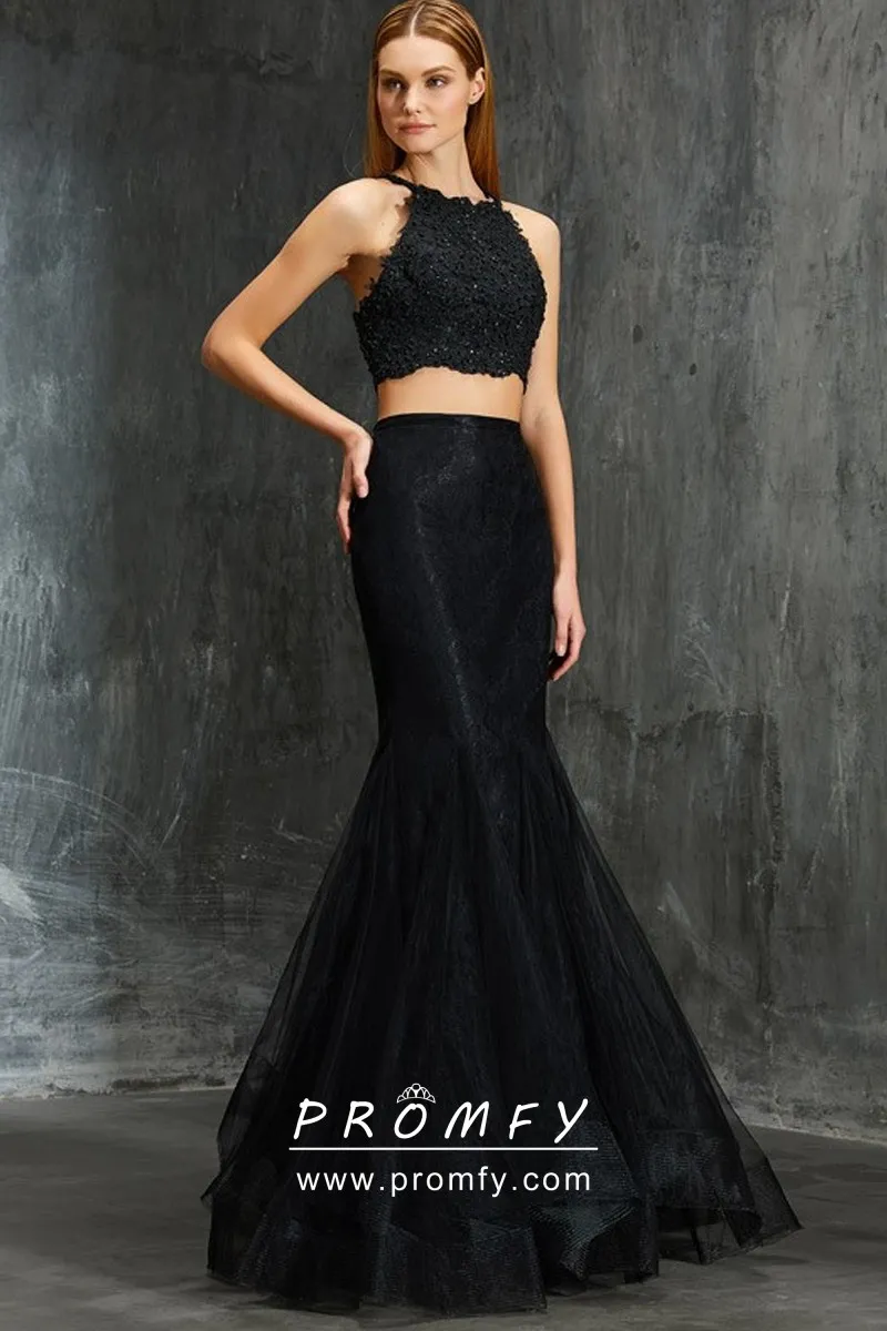 black organza dress