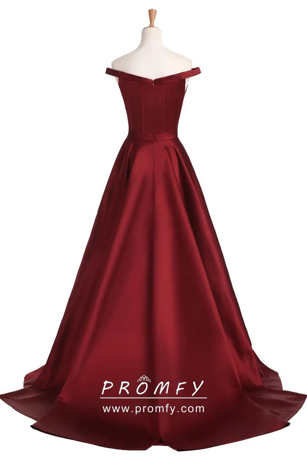 Elegant Maroon Sleeveless Party Frock in Satin – Lagorii Kids