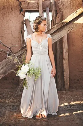 queen anne collar dress