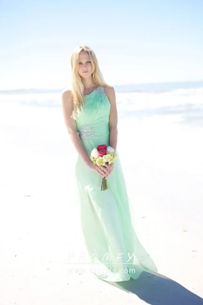 Mint Green Bridesmaid Dress 