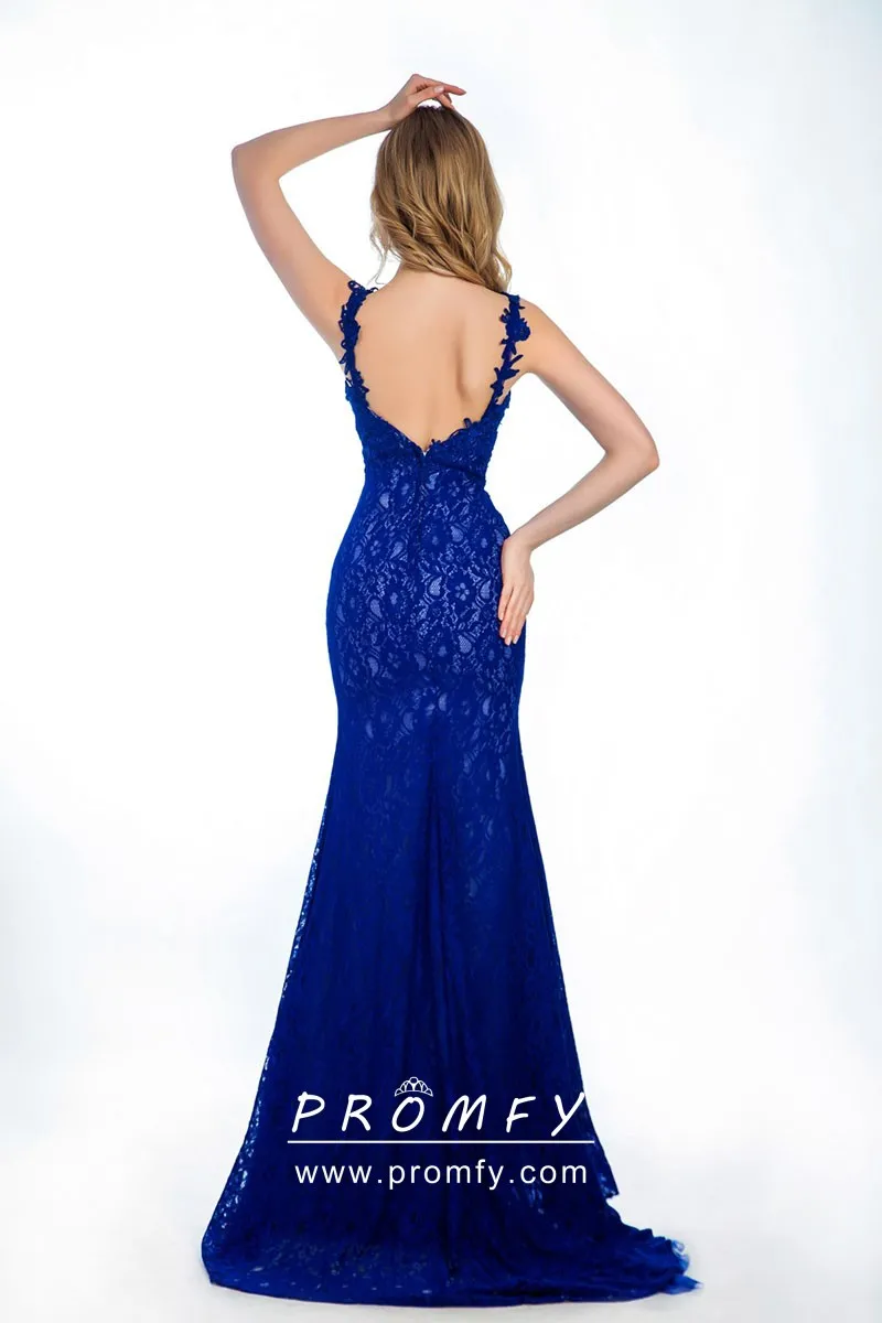 cobalt gown