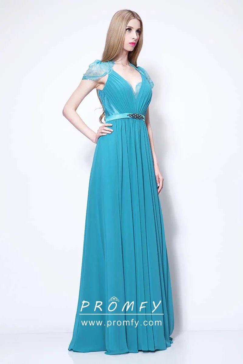 cap sleeve formal dresses