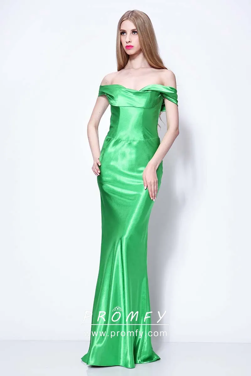 Sugar Free Green Satin Dress – OhSoFly