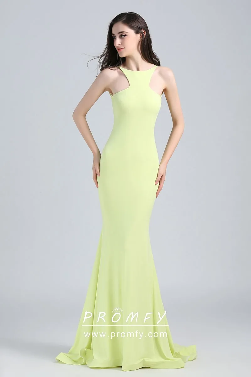 lime green prom dress