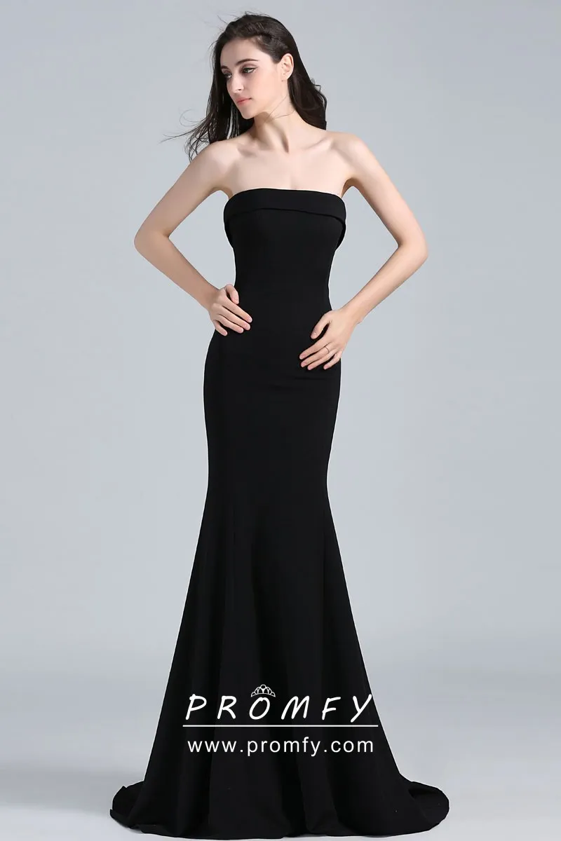 Black Prom Dresses 2021 Long Mermaid Halter Evening Dress Rhinestones —  Bridelily