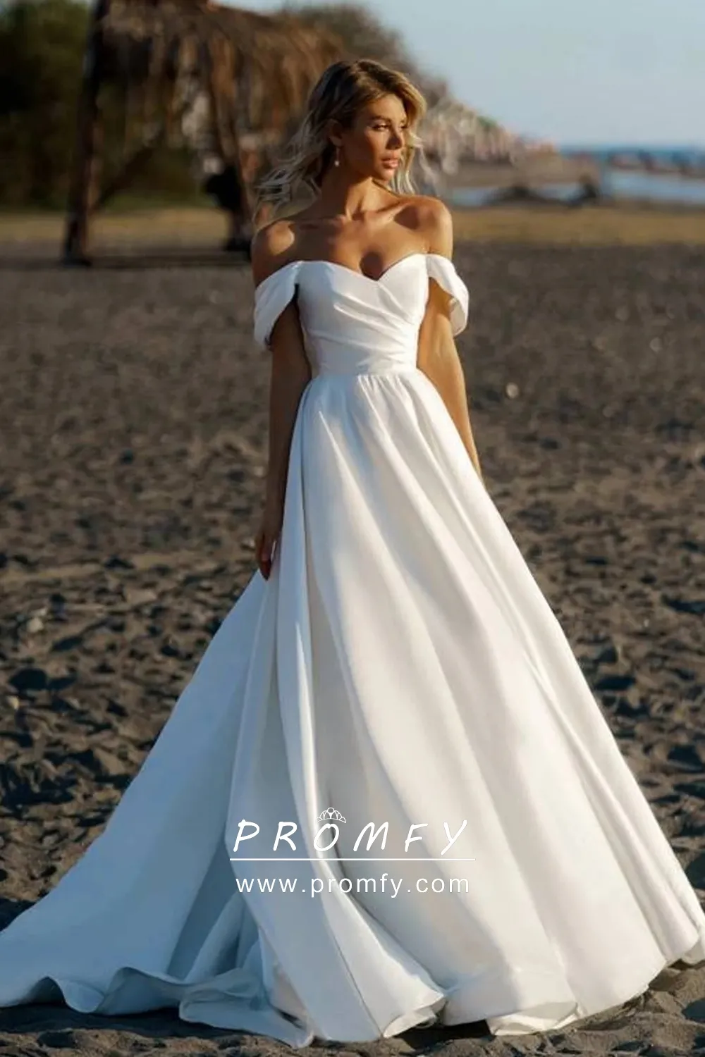 Elegant Modest Off The Shoulder Wedding Dresses For Timeless Grace