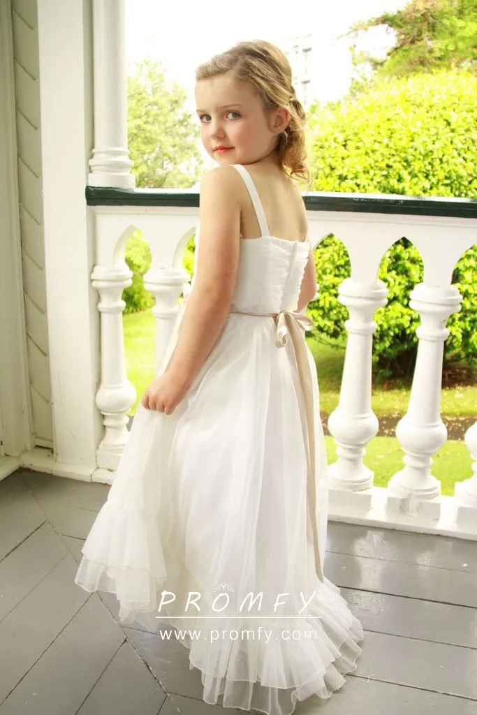 flower girl 2 piece dress