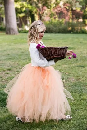 dusty sage flower girl dress