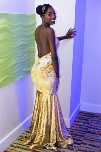 SLAYED GRADUATION DRESS