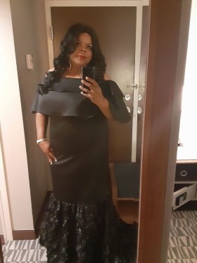 beautiful evening dress