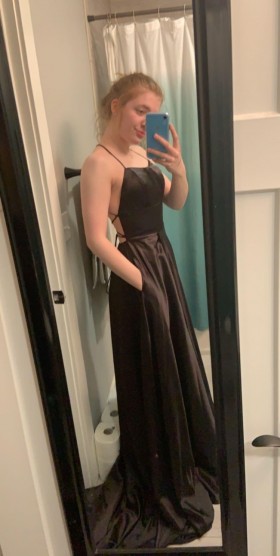 happy purchase for a dress