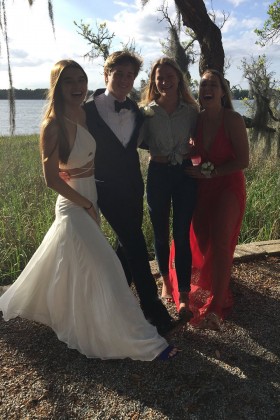 perfectly fitting prom dress